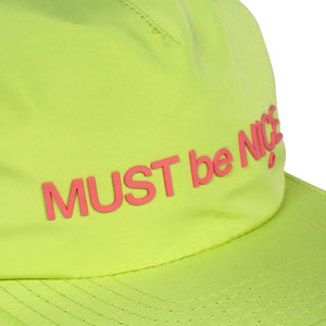 Blur Nylon 5 Panel Snapback (Yellow)