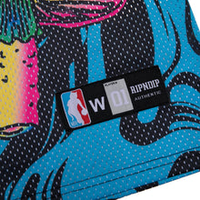 Load image into Gallery viewer, Psychedelic Basketball Jersey (Black / Blue)
